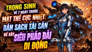 Trọng Sinh Về 7 Ngày Trước Mạt Thế: Cực Nhiệt Bán Sạch Tài Sản Để Xây Siêu Pháo Đài Di Động cover
