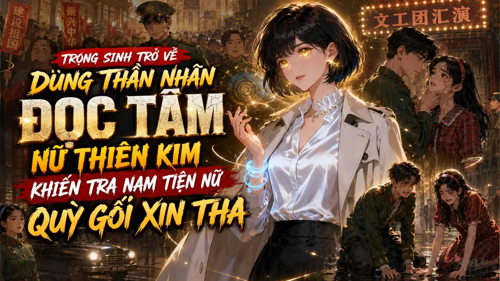 Trọng Sinh Trở Về Dùng Thần Nhãn Đọc Tâm Nữ Thiên Kim Khiến Tra Nam Tiện Nữ Quỳ Gối Xin Tha thumbnail