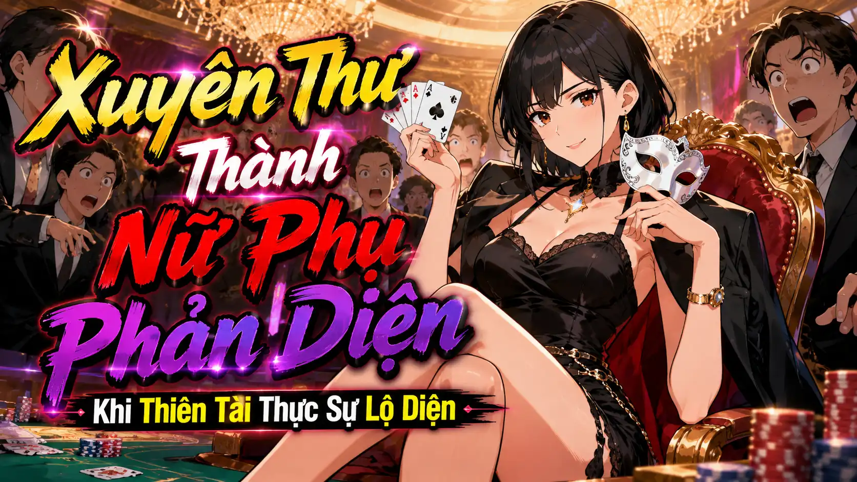 Xuyên Thư Thành Nữ Phụ Phản Diện: Khi Thiên Tài Thực Sự Lộ Diện thumbnail