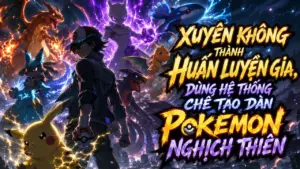 Xuyên Không Thành Huấn Luyện Gia, Dùng Hệ Thống Chế Tạo Dàn Pokemon Nghịch Thiên cover