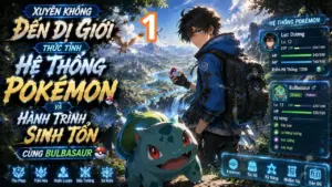 Xuyên Không Đến Dị Giới Thức Tỉnh Hệ Thống Pokémon Và Hành Trình Sinh Tồn Cùng Bulbasaur cover