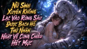 Nữ Sinh Xuyên Không Lạc Vào Rừng Sâu Được Bạch Hổ Thú Nhân Nhặt Về Cưng Chiều Hết Mực cover