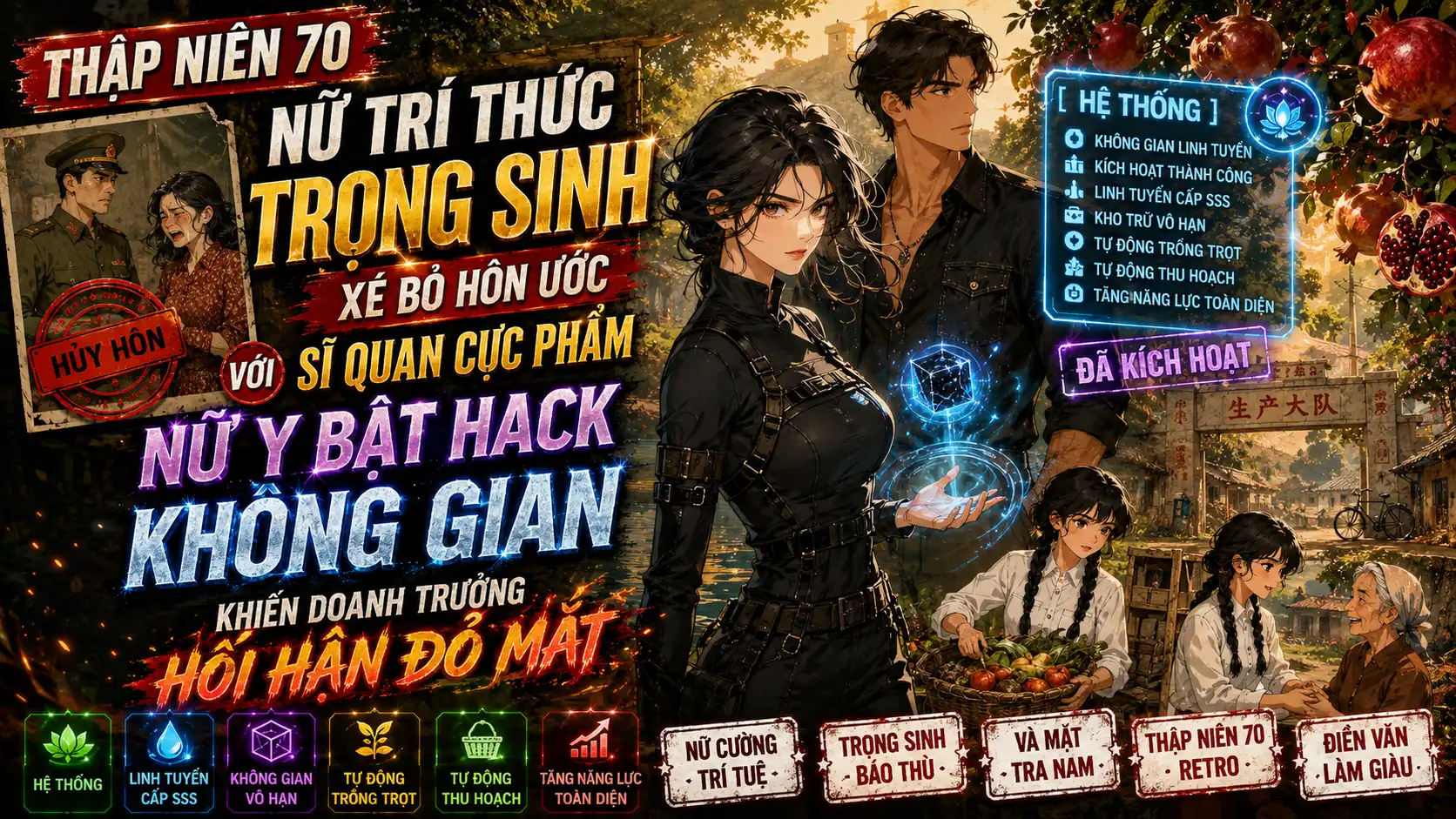 NỮ TRI THỨC TRỌNG SINH XÉ BỎ HÔN ƯỚC VỚI SĨ QUAN NÀNG BẬT HACK KHIẾN DOANH TRƯỞNG HỐI HẬN ĐỎ MẮT thumbnail