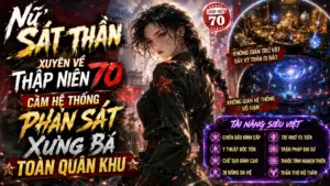 Nữ Sát Thần Xuyên Về Thập Niên 70 Cầm Hệ Thống Phản Sát Xưng Bá Toàn Quân Khu thumbnail