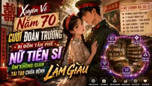 Xuyên Về Năm 70 Cưới Đoàn Trưởng Bị Đồn Tàn Phế Nữ Tiến Sĩ Ôm Không Gian Tái Tạo Chữa Bệnh Làm Giàu cover