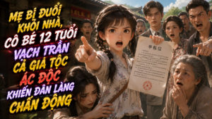 MẸ BỊ ĐUỔI KHỎI NHÀ CÔ BÉ 12 TUỔI VẠCH TRẦN CẢ GIA TỘC ÁC ĐỘC KHIẾN DÂN LÀNG CHẤN ĐỘNG cover