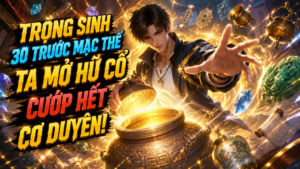 TRỌNG SINH 30 TRƯỚC MAC THẾ TA MỞ HŨ CỔ CƯỚP HẾT CƠ DUYÊN cover