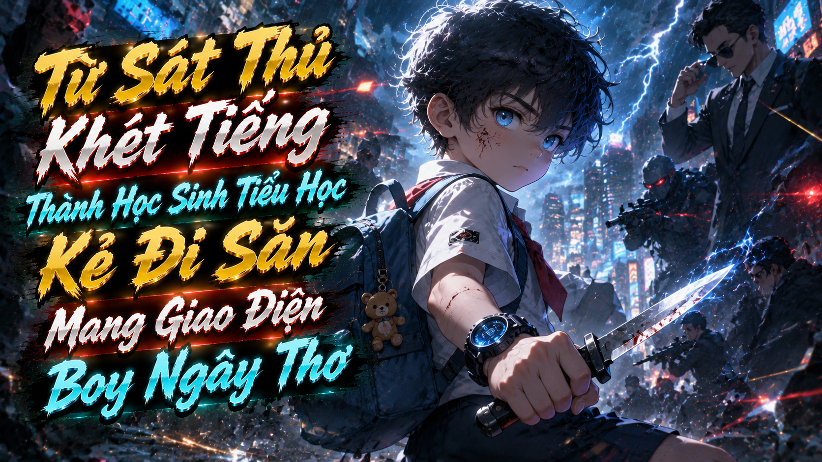 Từ Sát Thủ Khét Tiếng Thành Học Sinh Tiểu Học Kẻ Đi Săn Mang Giao Diện Boy Ngây Thơ thumbnail