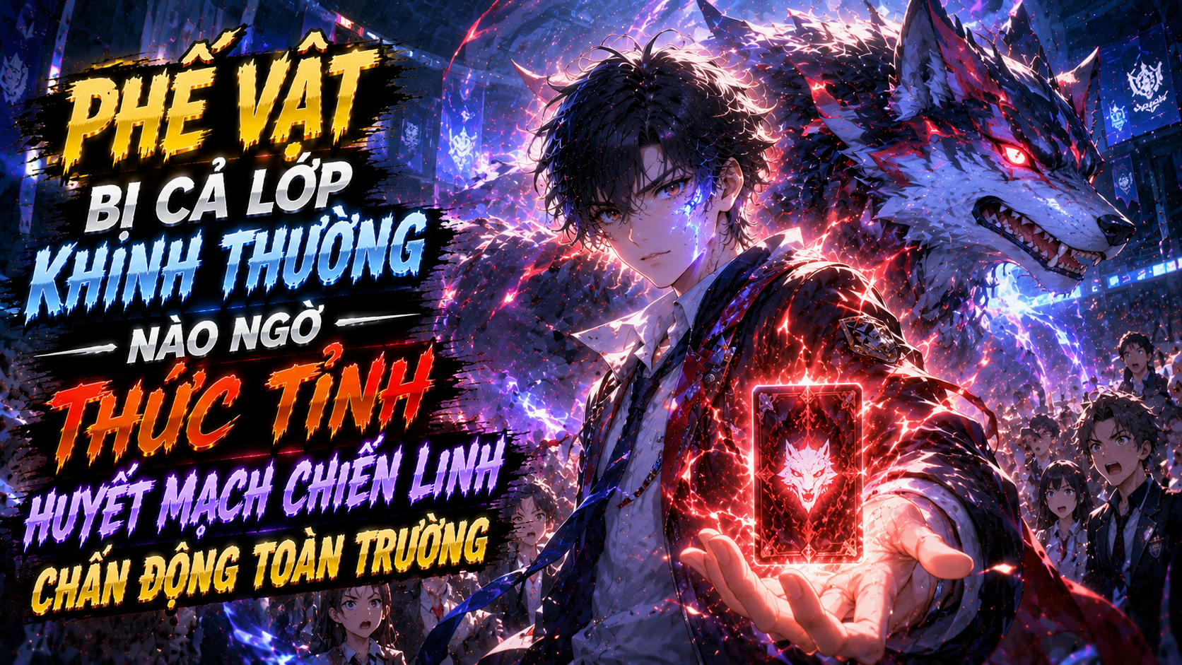 Phế Vật Bị Cả Lớp Khinh Thường Nào Ngờ Thức Tỉnh Huyết Mạch Chiến Linh Chấn Động Toàn Trường thumbnail