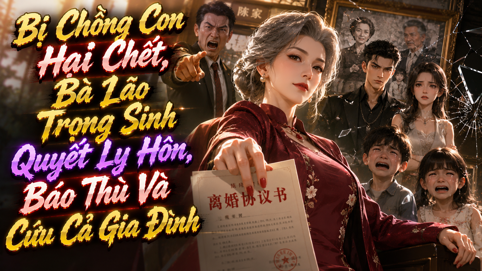 BỊ CHỒNG CON HẠI CHẾT, BÀ LÃO TRỌNG SINH QUYẾT LY HÔN, BÁO THÙ VÀ CỨU CẢ GIA ĐÌNH thumbnail