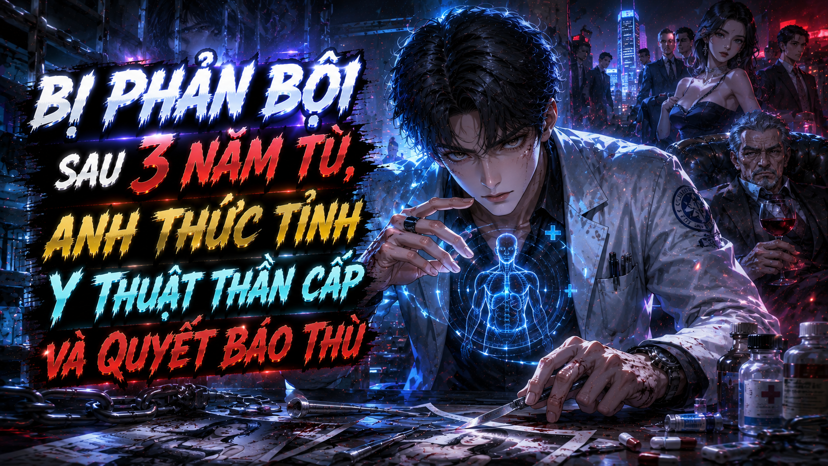 Bị Phản Bội Sau 3 Năm Tù, Anh Thức Tỉnh Y Thuật Thần Cấp Và Quyết Báo Thù thumbnail