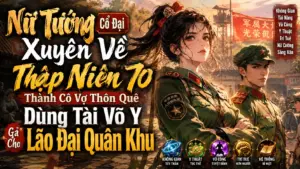 Nữ Tướng Cổ Đại Xuyên Về Thập Niên 70 Thành Cô Vợ Thôn Quê Dùng Tài Võ Y Gả Cho Lão Đại Quân Khu cover