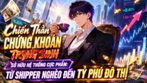 Chiến Thần Chứng Khoán Trọng Sinh Sở Hữu Hệ Thống Cực Phẩm: Từ Shipper Nghèo Đến Tỷ Phú Đô Thị cover