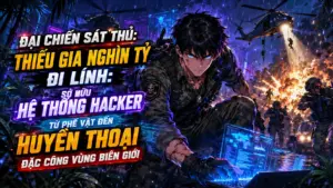 Thiếu Gia Nghìn Tỷ Đi Lính: Sở Hữu Hệ Thống Hacker Từ Phế Vật Đến Huyền Thoại Đặc Công Biên Giới thumbnail