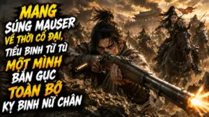 Mang Súng Mauser Về Thời Cổ Đại, Tiểu Binh Tử Tù Một Mình Bắn Gục Toàn Bộ Kỵ Binh Nữ Chân cover
