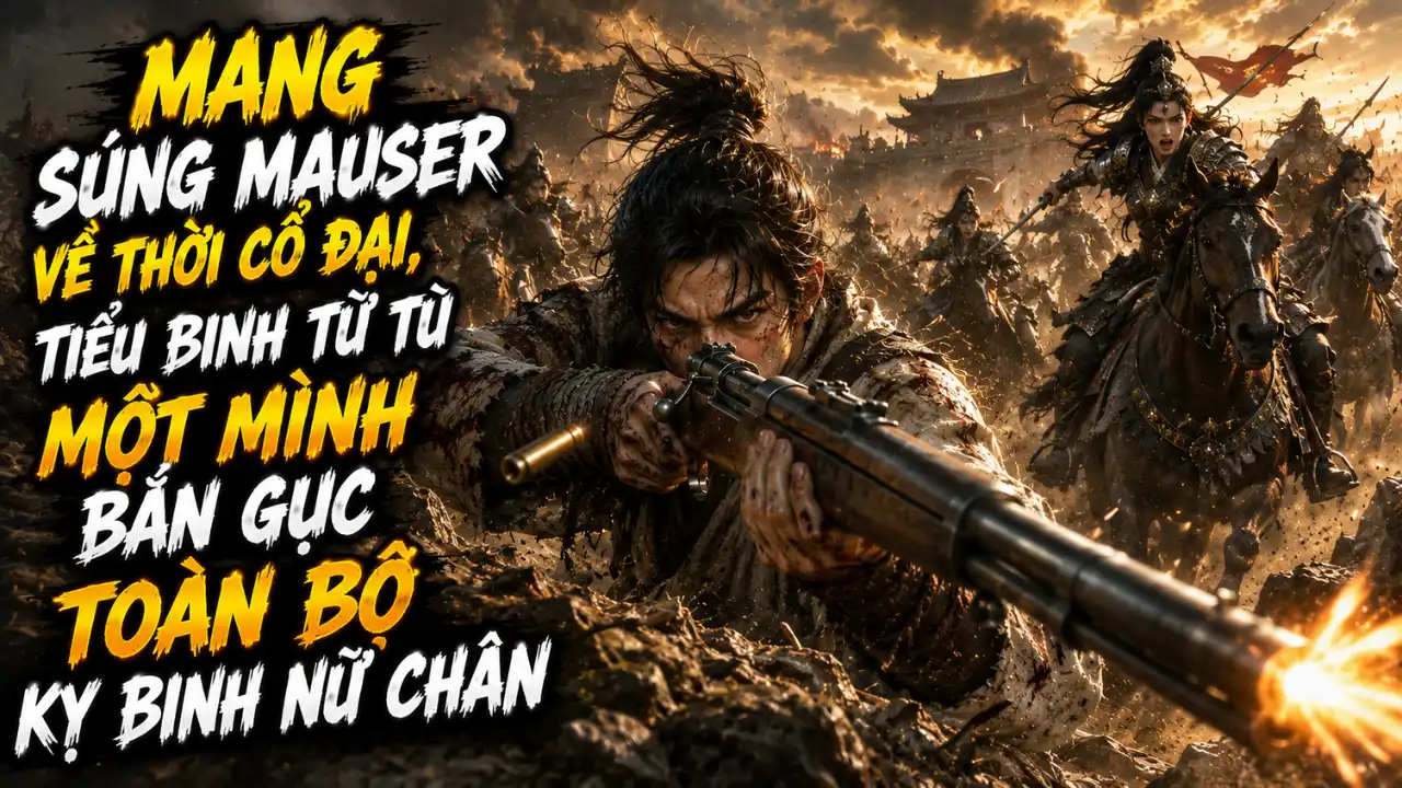 Mang Súng Mauser Về Thời Cổ Đại, Tiểu Binh Tử Tù Một Mình Bắn Gục Toàn Bộ Kỵ Binh Nữ Chân thumbnail