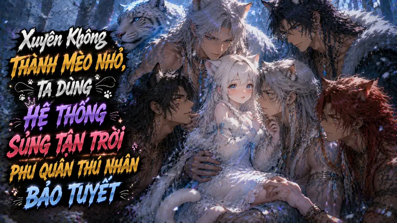 Xuyên Không Thành Mèo Nhỏ, Ta Dùng Hệ Thống Sủng Tận Trời Phu Quân Thú Nhân Báo Tuyết thumbnail