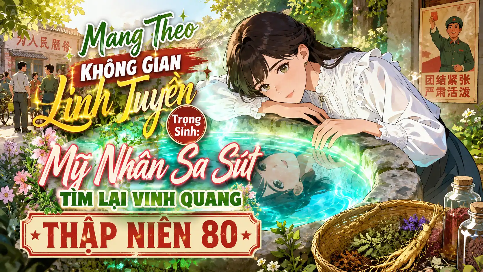 Mang Theo Không Gian Linh Tuyền Trọng Sinh: Mỹ Nhân Sa Sút Tìm Lại Vinh Quang Thập Niên 80 thumbnail