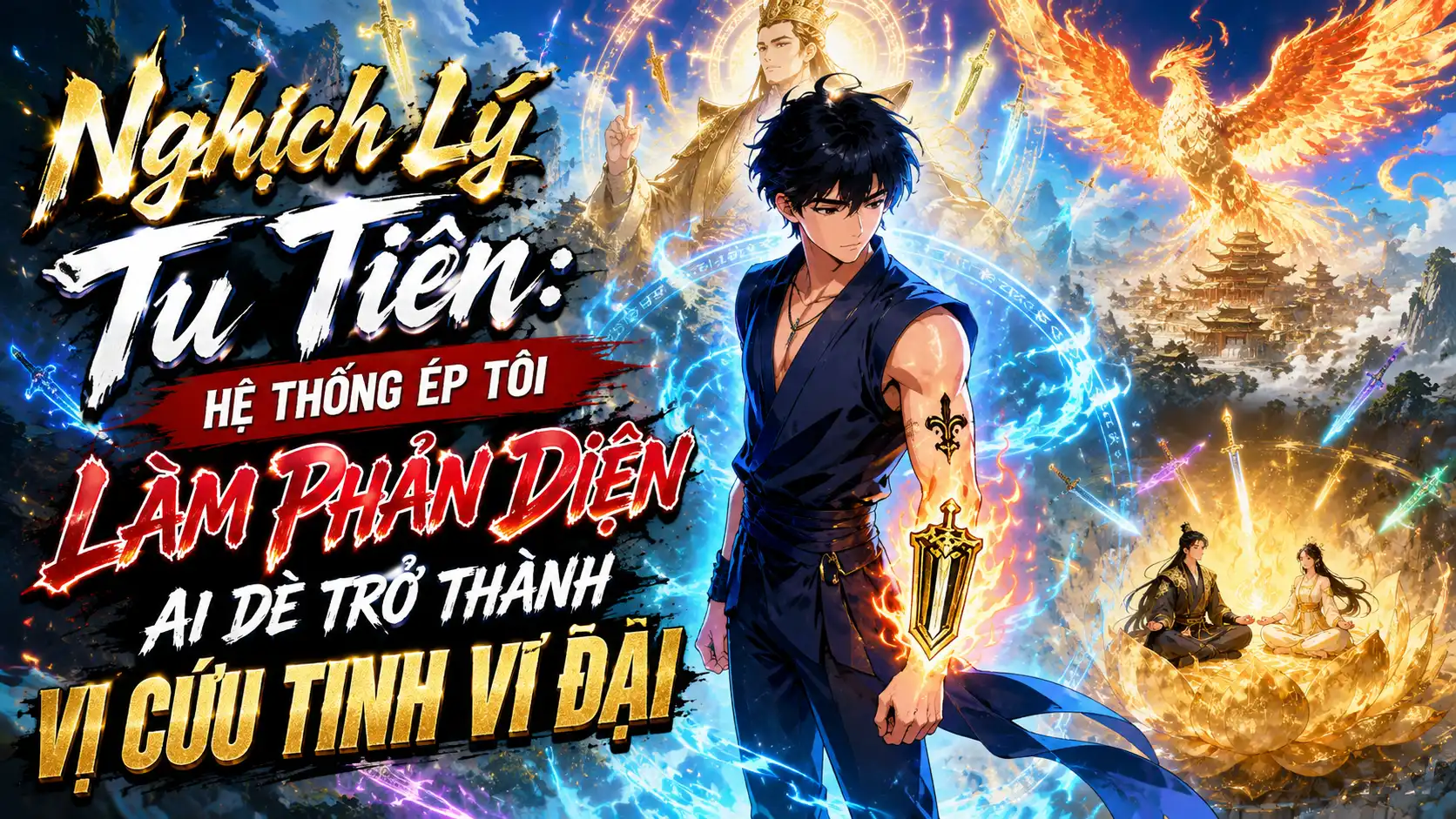 Nghịch Lý Tu Tiên: Hệ Thống Ép Tôi Làm Phản Diện Ai Dè Trở Thành Vị Cứu Tinh Vĩ Đại thumbnail