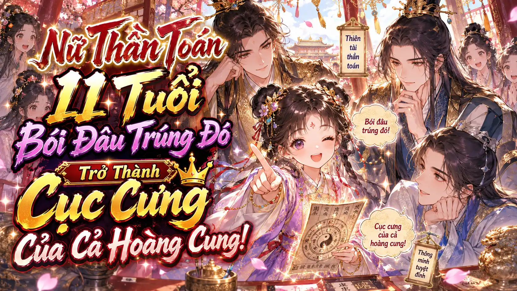 Nữ Thần Toán 11 Tuổi: Bói Đâu Trúng Đó Trở Thành Cục Cưng Của Cả Hoàng Cung! thumbnail
