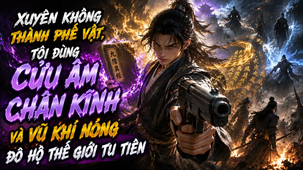 Xuyên Không Thành Phế Vật, Tôi Dùng Cửu Âm Chân Kinh Và Vũ Khí Nóng Đô Hộ Thế Giới Tu Tiên thumbnail
