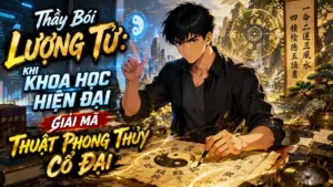 Thầy Bói Lượng Tử: Khi Khoa Học Hiện Đại Giải Mã Thuật Phong Thủy Cổ Đại cover