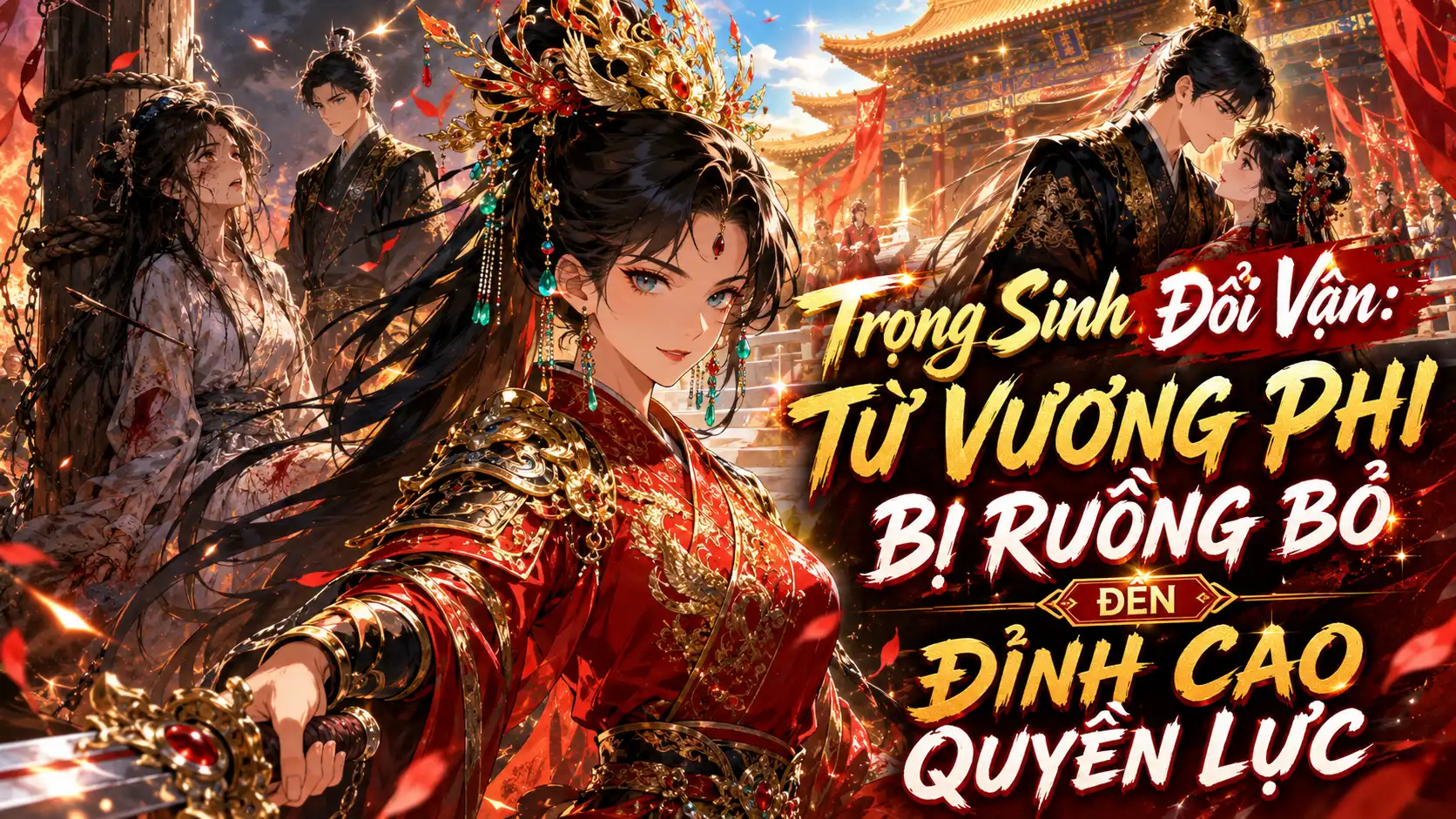 Trọng Sinh Đổi Vận: Từ Vương Phi Bị Ruồng Bỏ Đến Đỉnh Cao Quyền Lực thumbnail
