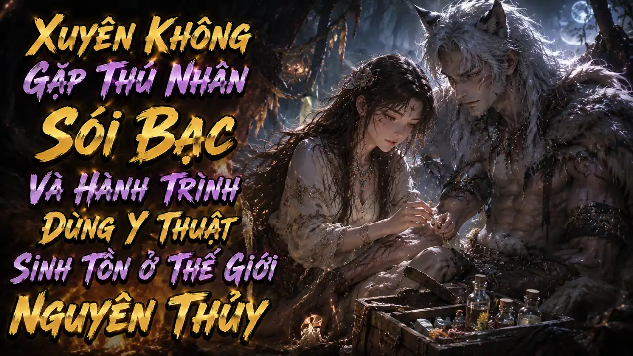 Xuyên Không Gặp Thú Nhân Sói Bạc Và Hành Trình Dùng Y Thuật Sinh Tồn Ở Thế Giới Nguyên Thủy thumbnail