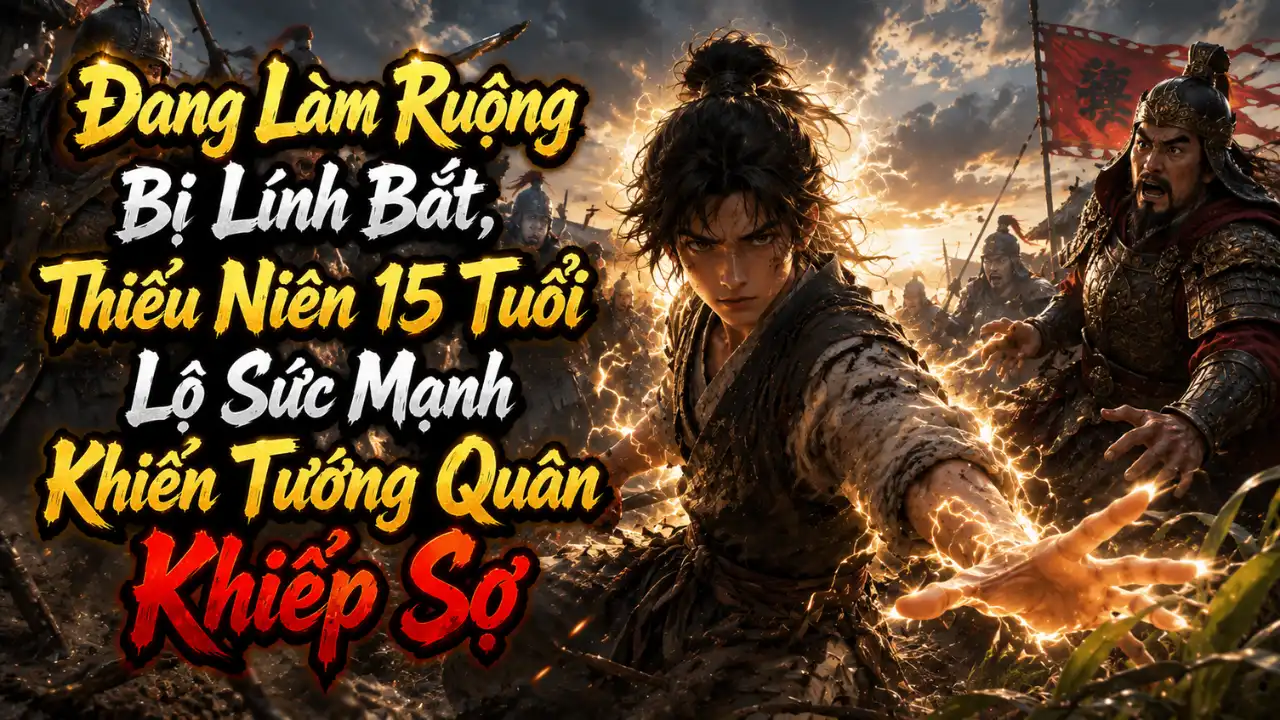Đang Làm Ruộng Bị Lính Bắt, Thiếu Niên 15 Tuổi Lộ Sức Mạnh Khiến Tướng Quân Khiếp Sợ thumbnail
