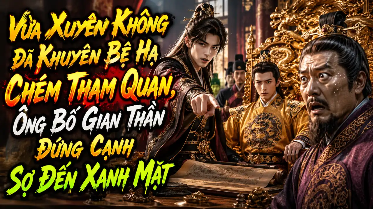 Vừa Xuyên Không Đã Khuyên Bệ Hạ Chém Tham Quan, Ông Bố Gian Thần Đứng Cạnh Sợ Đến Xanh Mặt thumbnail